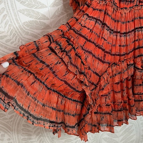 Ulla Johnson Aberdeen Silk Mini Dress Size 6 EUC - Picture 8 of 11